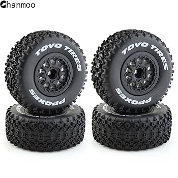 タイヤ・ホイール KOBP5 Amazon | Chanmoo 1/10 RC オフロード タイヤとホイールリム